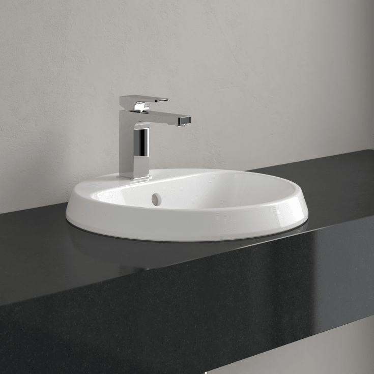 Villeroy & Boch Architectura tvättställ, Ø45 cm, vit