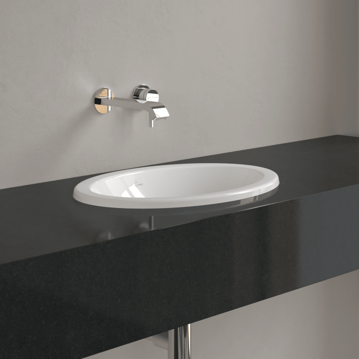 Villeroy & Boch Loop & Friends servant for nedfelling, 50,5x36 cm, med CeramicPlus, hvit