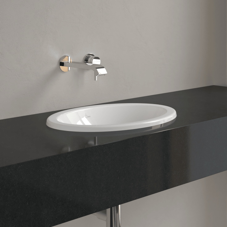 Villeroy & Boch Loop & Friends servant for nedfelling, 50,5x36 cm, med CeramicPlus, hvit
