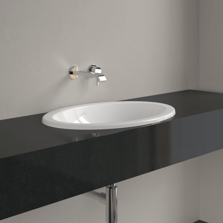 Villeroy & Boch Loop & Friends servant for nedfelling, 50,5x36 cm, med CeramicPlus, hvit