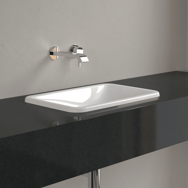 Villeroy & Boch Loop & Friends servant for nedfelling, 51x34 cm, med CeramicPlus, hvit