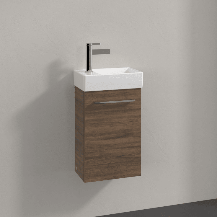 Villeroy & Boch Avento Vanity underskab, 33,6x23,2 cm, højre, brun eg