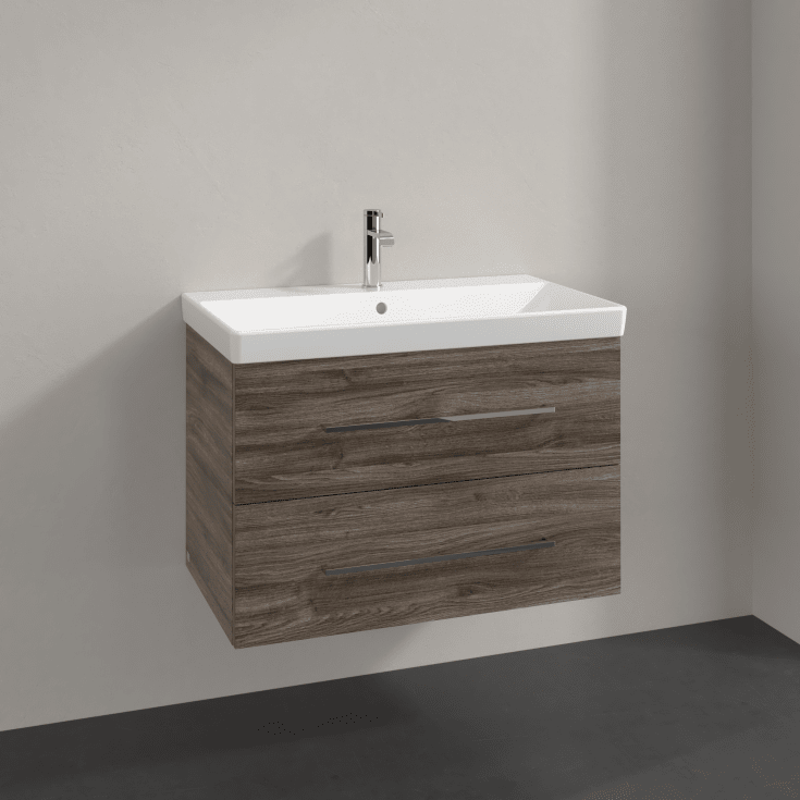 Villeroy & Boch Avento A891 underskab, 77,6x48,2 cm, grĂ¥ eg