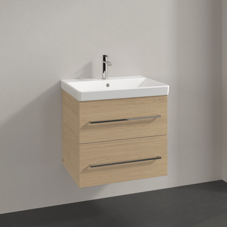 Villeroy & Boch Avento A889 tvättställsunderskåp, 57,6x48,2 cm, ek