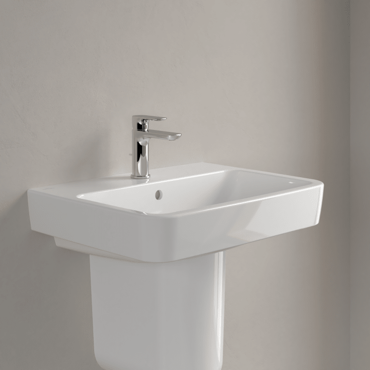 Villeroy & Boch O.Novo vegghengt servant, 60x46 cm, hvit