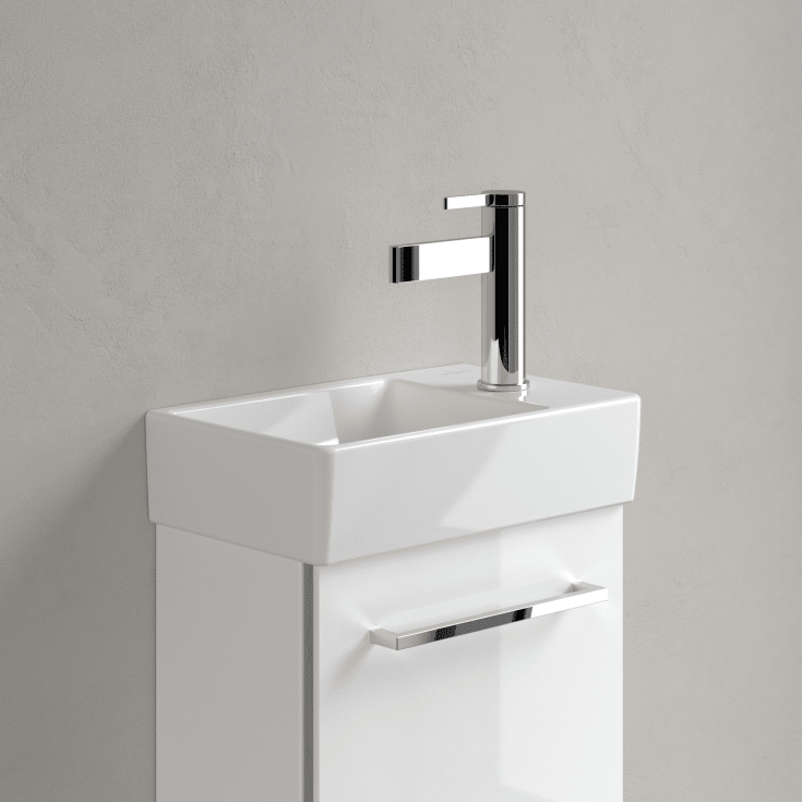 Villeroy & Boch Avento håndvask, 36x22 cm, højre, hvid