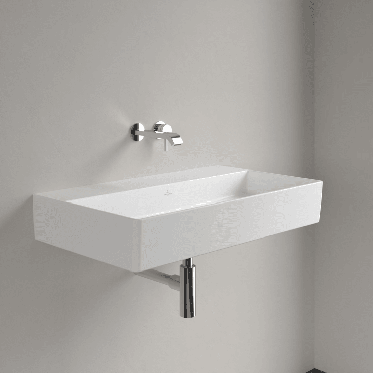 Villeroy & Boch Memento 2.0 hÄndvask, 80x47 cm, mat hvid