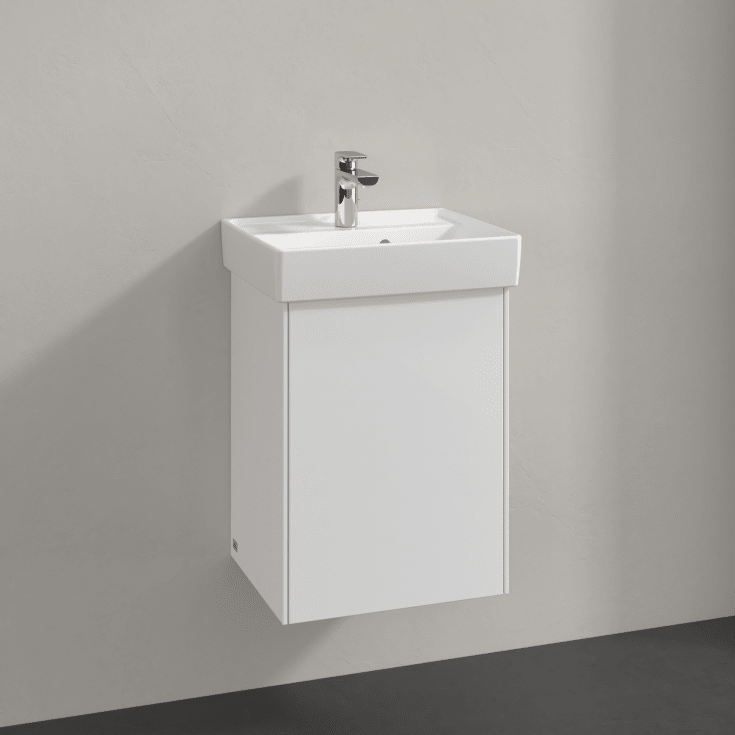 Villeroy & Boch Collaro tvättställsunderskåp, 41x34,4 cm, vänster, vit