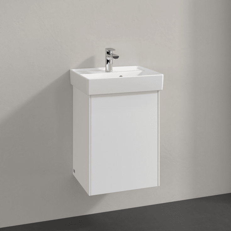 Villeroy & Boch Collaro tvättställsunderskåp, 41x34,4 cm, höger, matt vit