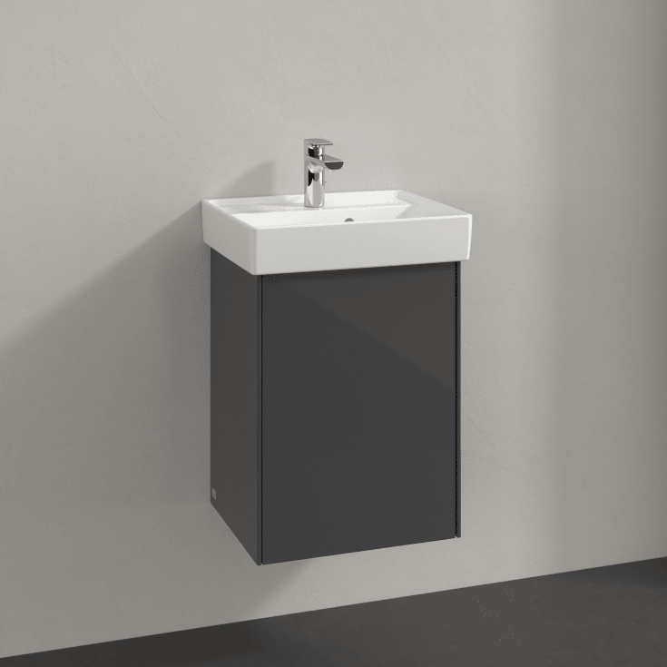 Villeroy & Boch Collaro tvättställsunderskåp, 41x34,4 cm, höger, grå