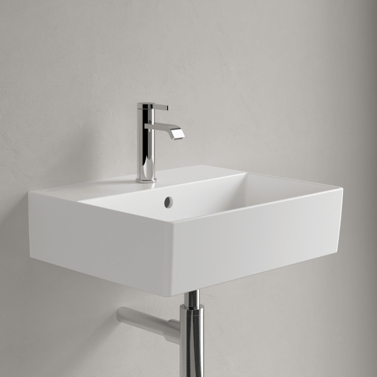 Villeroy & Boch Memento 2.0 hÄndvask, 50x42 cm, mat hvid