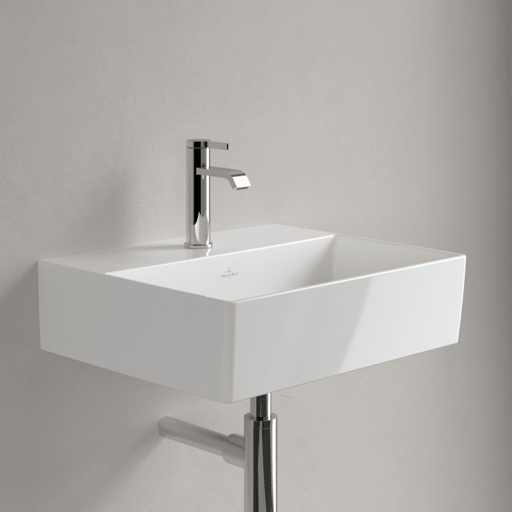 Villeroy & Boch Memento møbelservant, 50x42 cm, med CeramicPlus, hvit