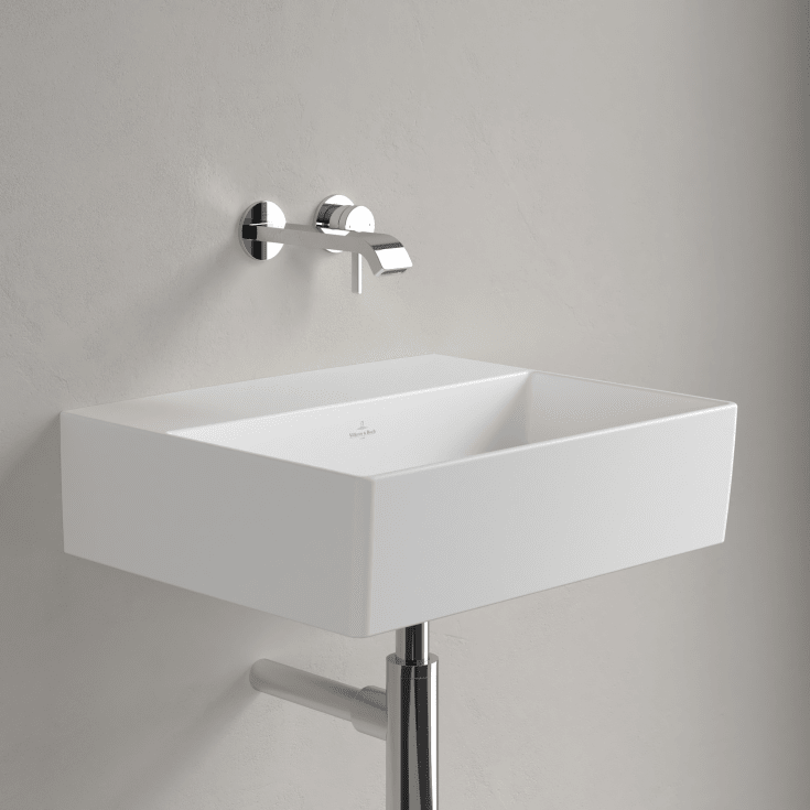 Villeroy & Boch Memento møbelservant, 50x42 cm, med CeramicPlus, hvit