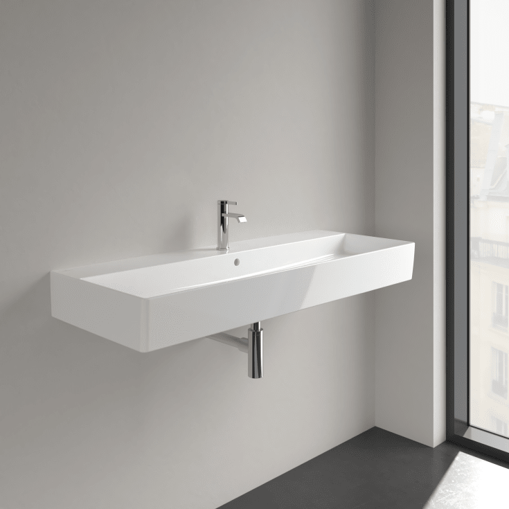 Villeroy & Boch Memento 2.0 tvättställ, 120x47 cm, vit