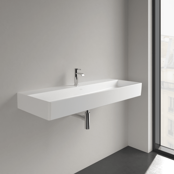Villeroy & Boch Memento 2.0 hÄndvask, 120x47 cm, mat hvid