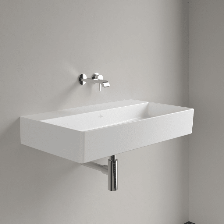 Villeroy & Boch Memento 2.0 tvättställ, 80x47 cm, matt vit