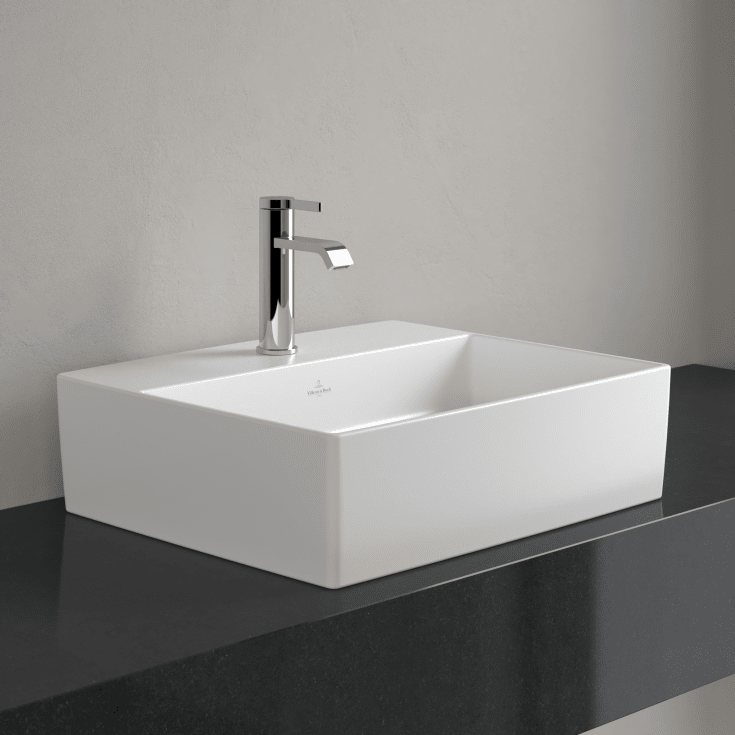 Villeroy & Boch Memento 2.0 tvättställ, 50x42 cm, matt vit