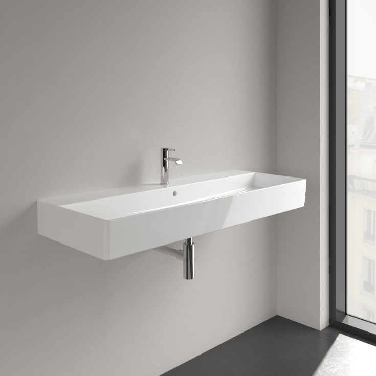 Villeroy & Boch Memento 2.0 hÄndvask, 120x47 cm, hvid