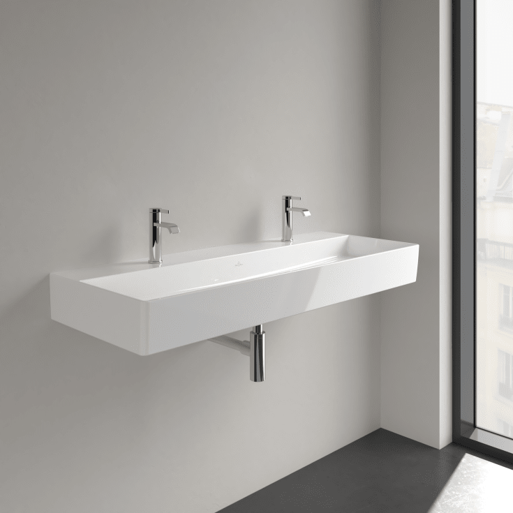 Villeroy & Boch Memento 2.0 tvättställ, 120x47 cm, vit