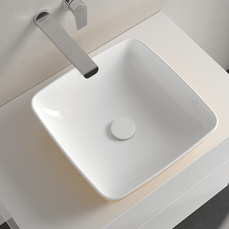 Villeroy & Boch Artis tvättställ, 41x41 cm, gul