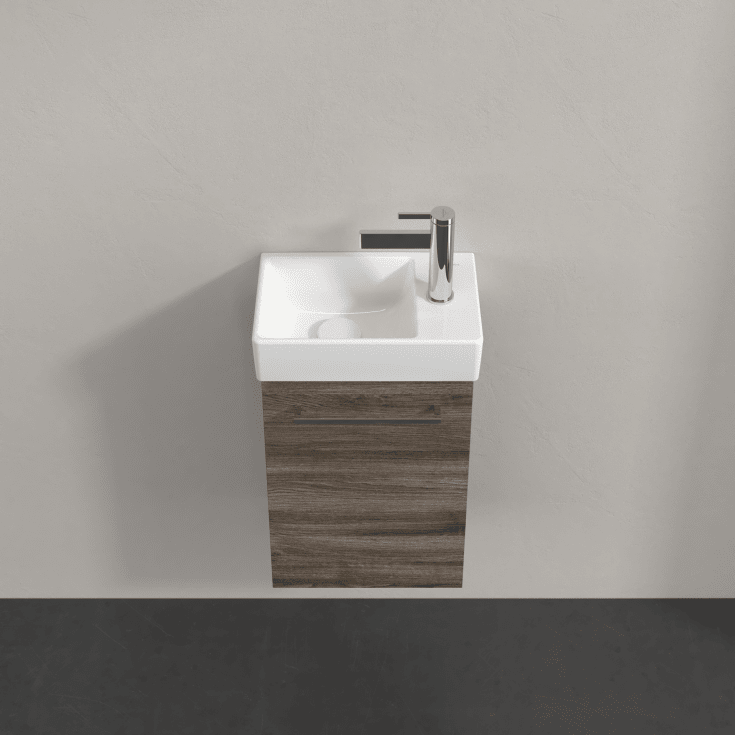 Villeroy & Boch Avento Vanity underskab, 33,6x23,2 cm, venstre, grĂ¥ eg