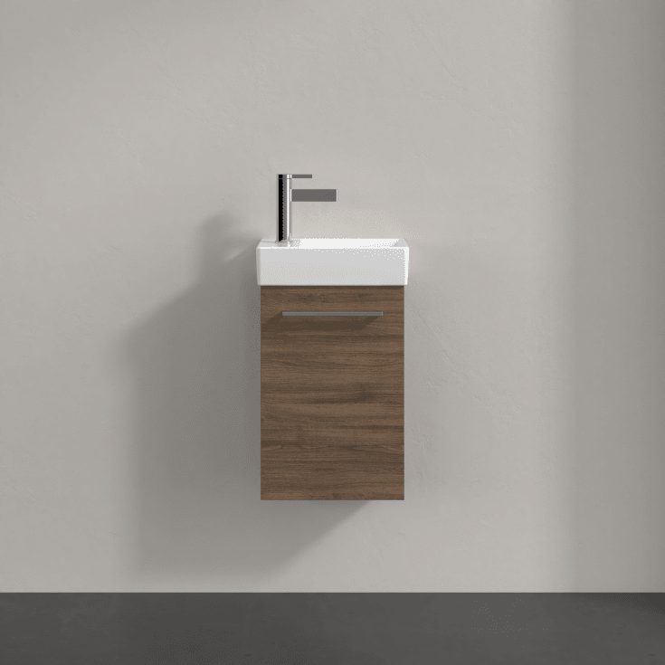 Villeroy & Boch Avento Vanity underskab, 33,6x23,2 cm, højre, brun eg