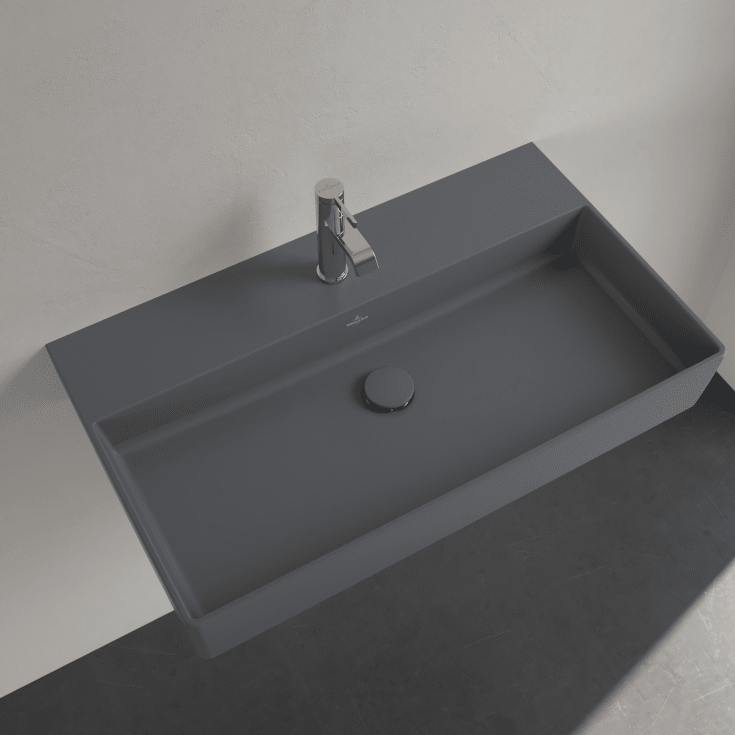 Villeroy & Boch Memento 2.0 håndvask, 80x47 cm, mat grå