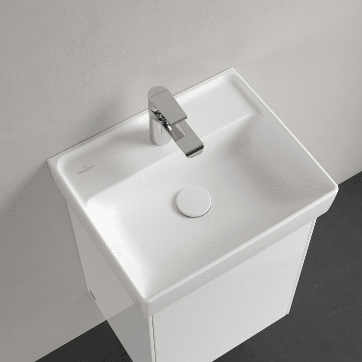 Villeroy & Boch Collaro hÄndvask, 45x37 cm, mat hvid