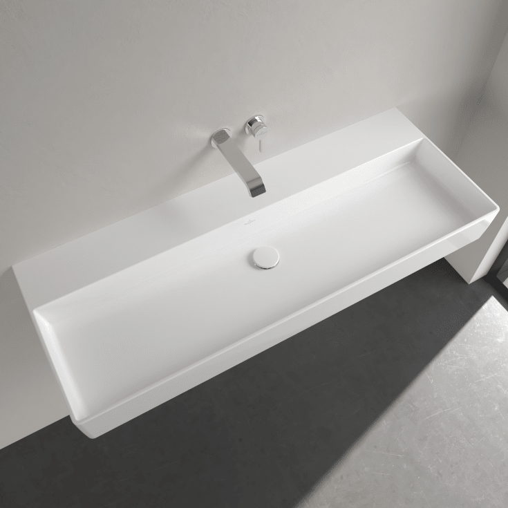 Villeroy & Boch Memento 2.0 tvättställ, 120x47 cm, vit