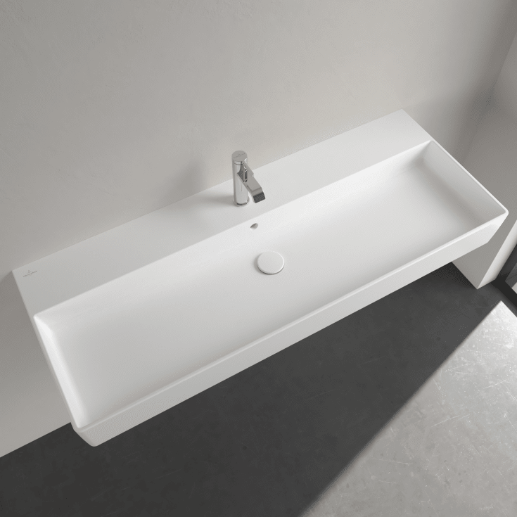 Villeroy & Boch Memento 2.0 tvättställ, 120x47 cm, matt vit