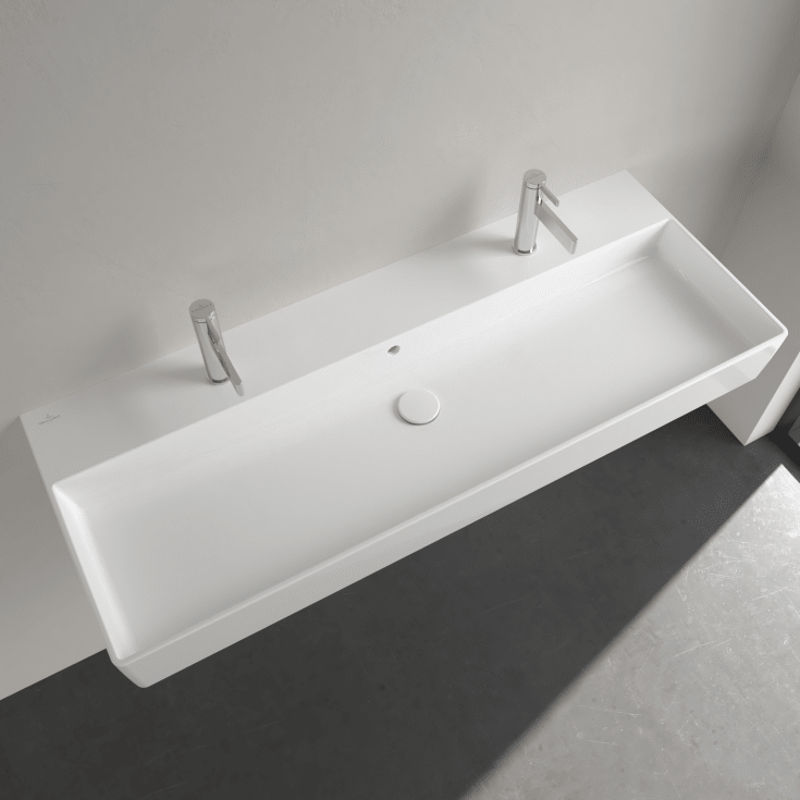 Villeroy & Boch Memento 2.0 tvättställ, 120x47 cm, vit