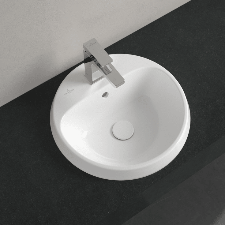 Villeroy & Boch Architectura tvättställ, Ø45 cm, vit