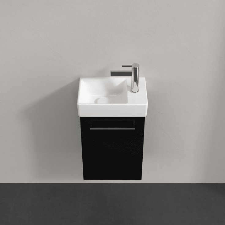 Villeroy & Boch Avento Vanity underskab, 33,6x23,2 cm, venstre, sort