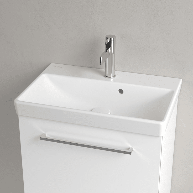 Villeroy & Boch Avento tvättställ, 55x37 cm, matt vit