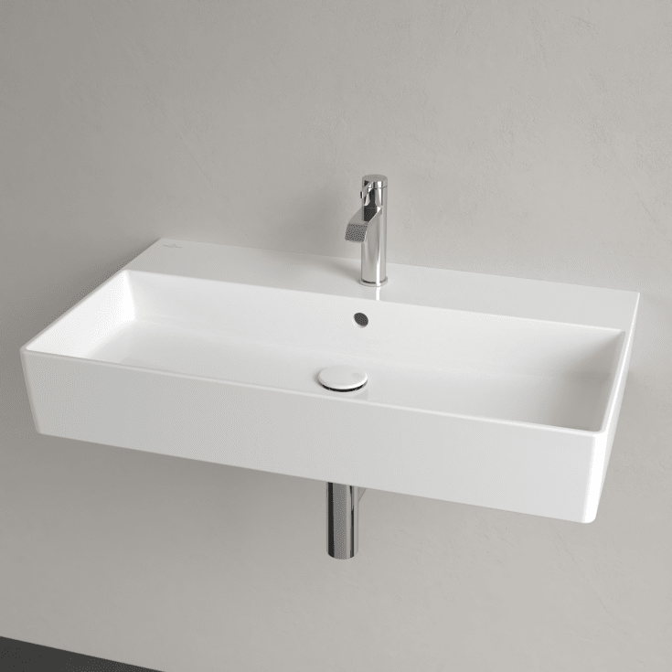 Villeroy & Boch Memento 2.0 tvättställ, 80x47 cm, vit