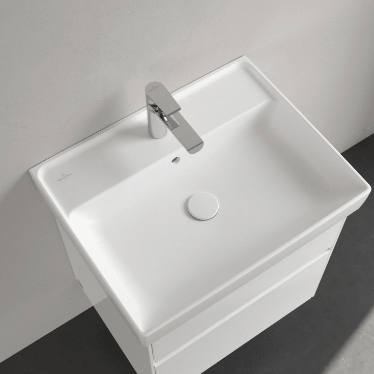Villeroy & Boch Collaro tvättställ, 60x47 cm, matt vit