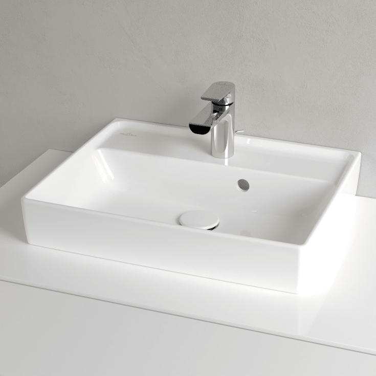 Villeroy & Boch Collaro tvättställ, 50x40 cm, vit