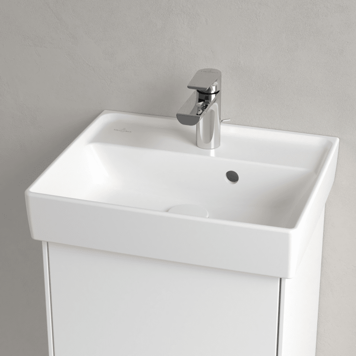 Villeroy & Boch Collaro tvättställ, 45x37 cm, matt vit