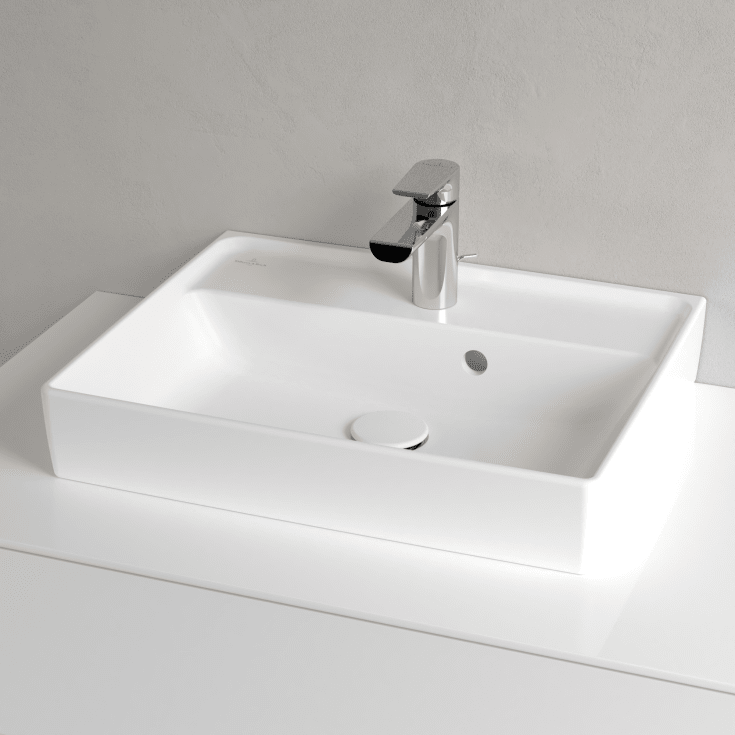 Villeroy & Boch Collaro tvättställ, 50x40 cm, matt vit