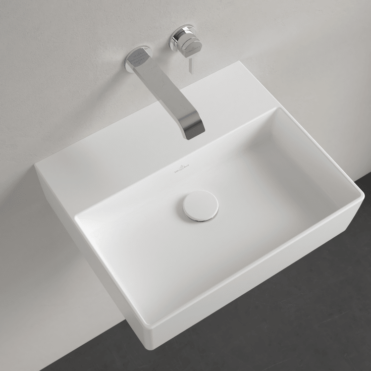 Villeroy & Boch Memento 2.0 tvättställ, 50x42 cm, matt vit