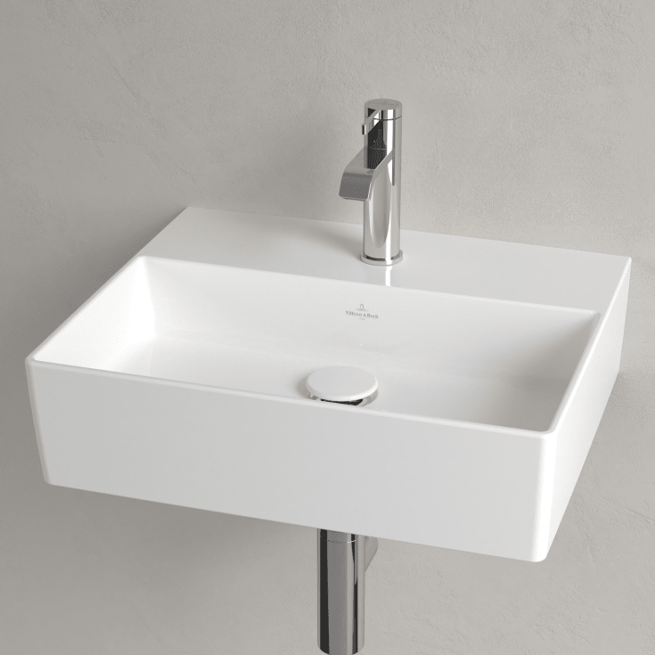 Villeroy & Boch Memento 2.0 tvättställ, 50x42 cm, vit