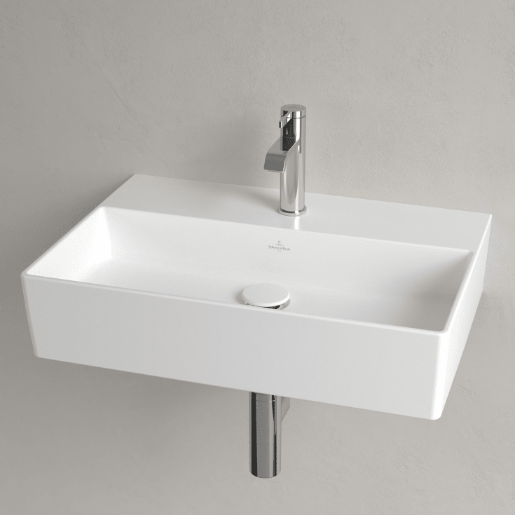 Villeroy & Boch Memento møbelservant, 60x42 cm, med CeramicPlus, hvit