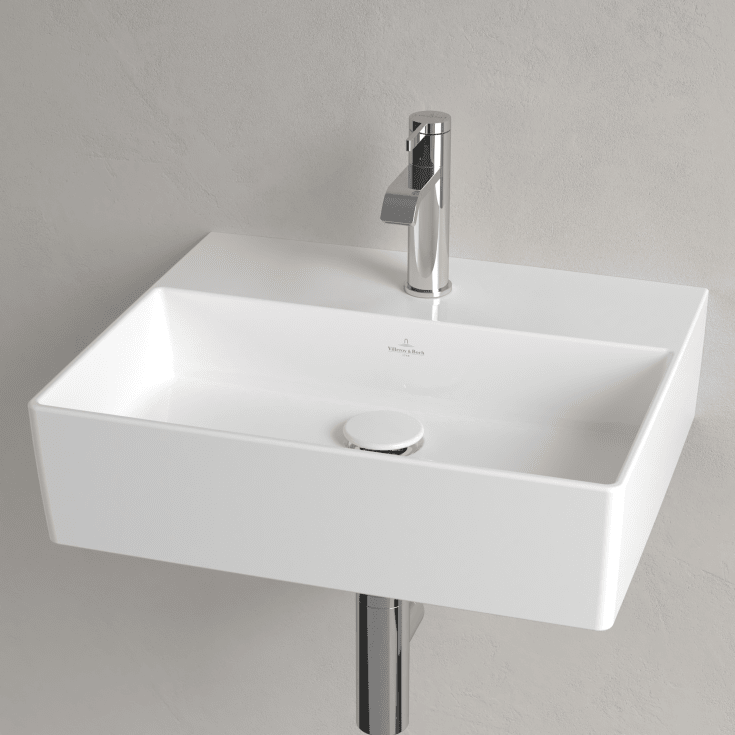 Villeroy & Boch Memento 2.0 tvättställ, 50x42 cm, vit