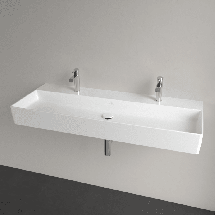 Villeroy & Boch Memento 2.0 hÄndvask, 120x47 cm, mat hvid