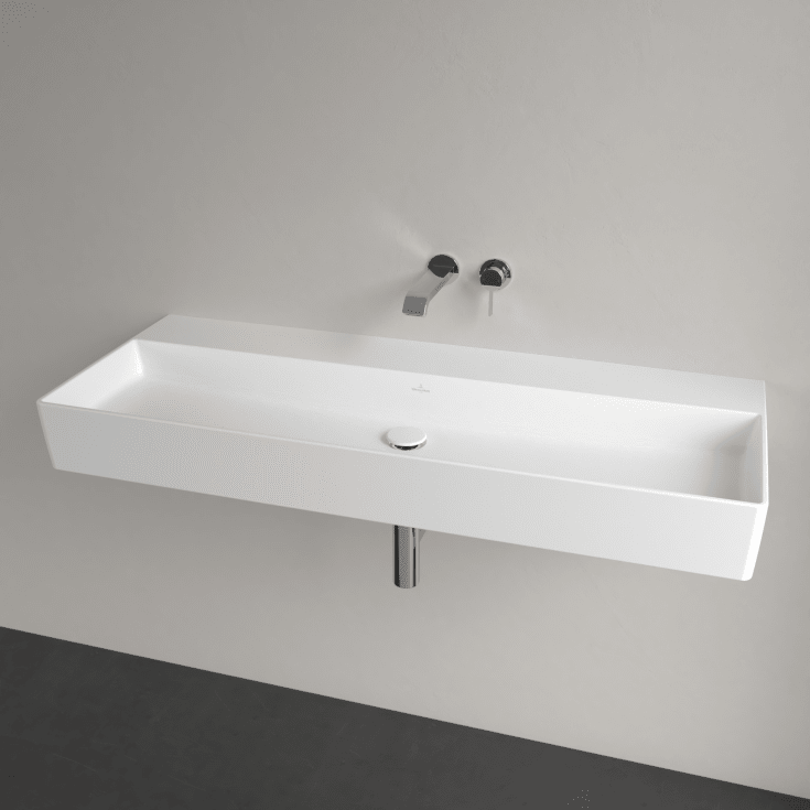 Villeroy & Boch Memento møbelservant, 120x47 cm, med CeramicPlus, hvit