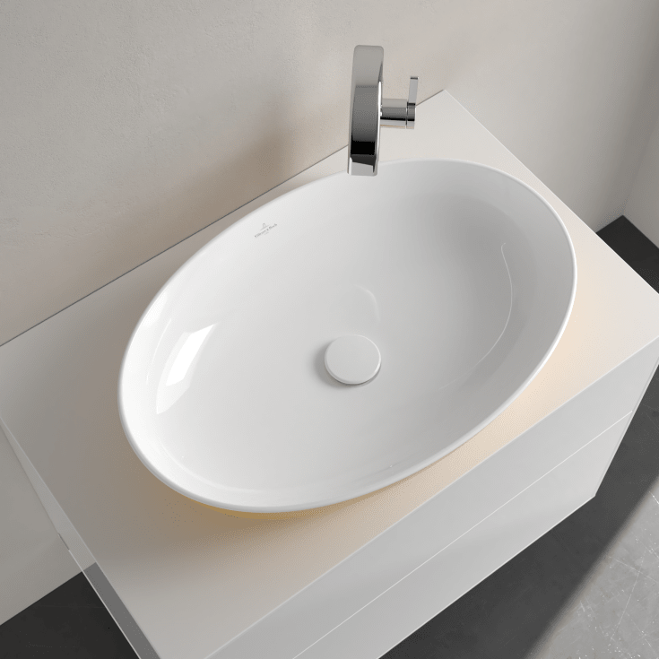 Villeroy & Boch Artis tvättställ, 61x41 cm, gul
