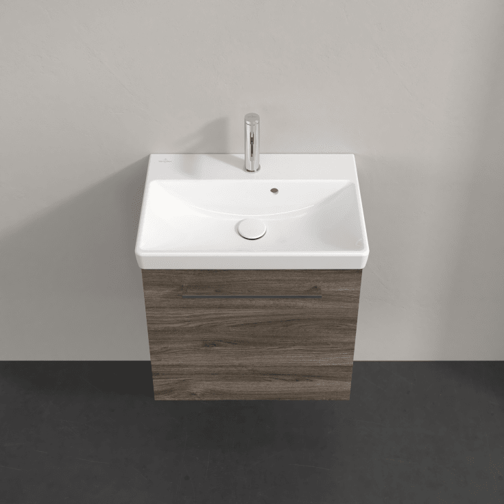 Villeroy & Boch Avento A888 servantskap, 52,6x38,2 cm, venstre, grĂ¥ eik