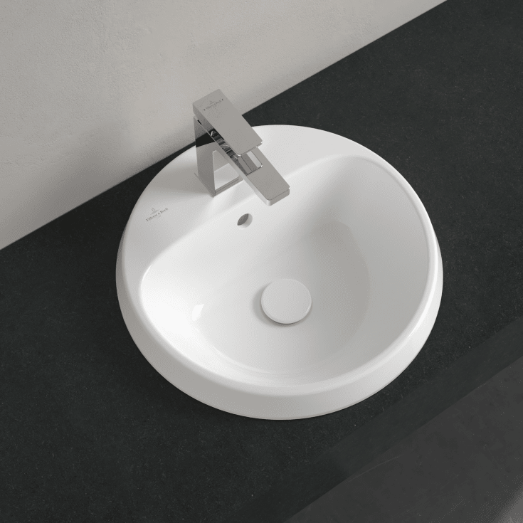 Villeroy & Boch Architectura tvättställ, Ø45 cm, vit