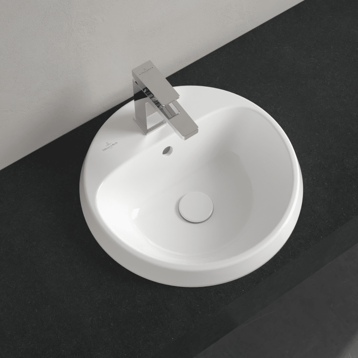 Villeroy & Boch Architectura tvättställ, Ø45 cm, vit