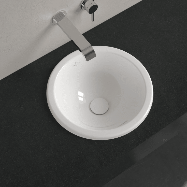 Villeroy & Boch Loop & Friends servant for nedfelling, Ø39 cm, med CeramicPlus, hvit